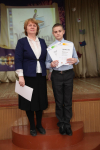 Победитель школьного этапа конкурса Живая классика Кудрявцев Леонид